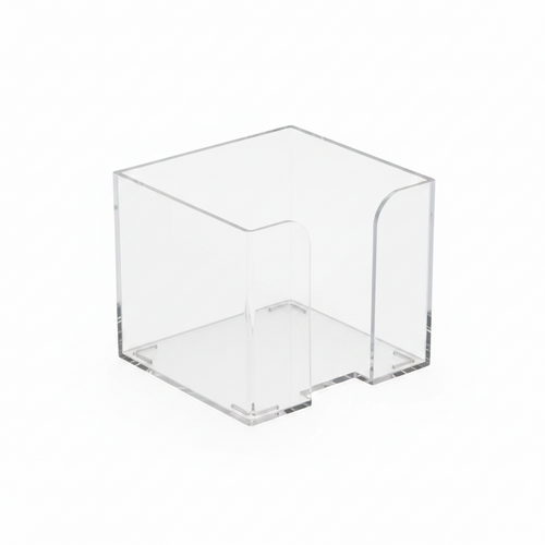 Durchsichtige Acryl Zettelbox