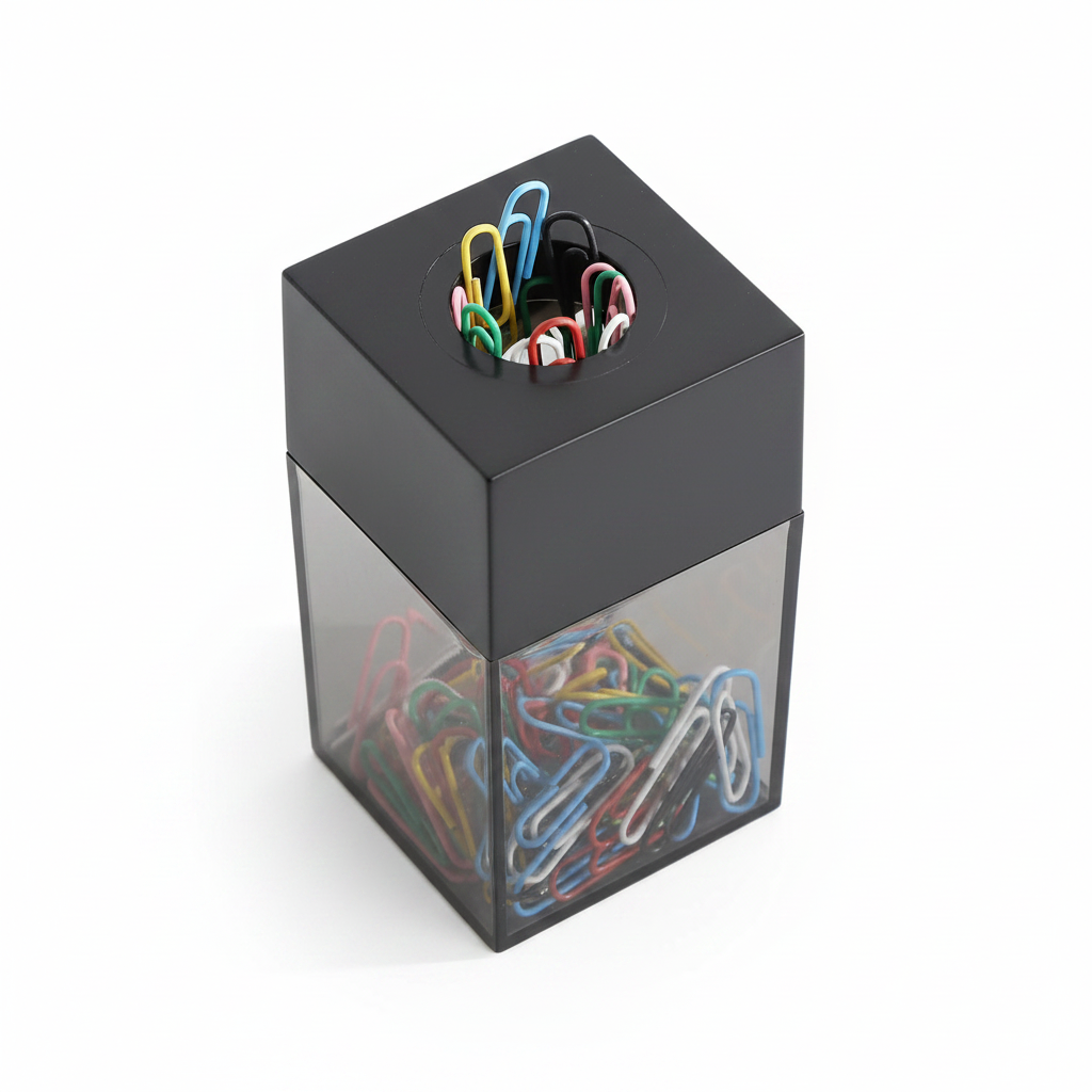 Paperclip Dispenser – White Background